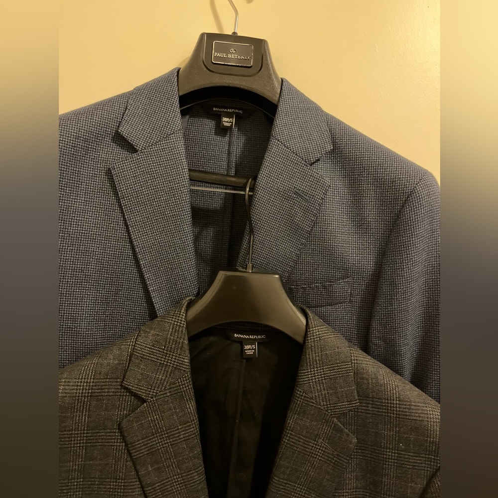 2 pack banana republic sport jackets